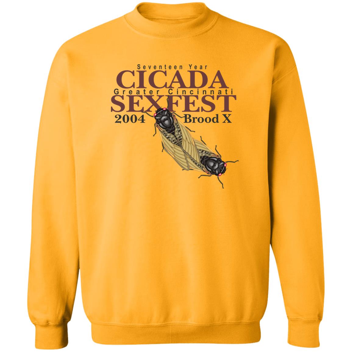 Seventeen Year Cicada Greater Cincinnati Sexfest Shirt Paul Barvincak Cicada Sexfest 2004 Shirt Hoodie Sweatshirt - Teechipus