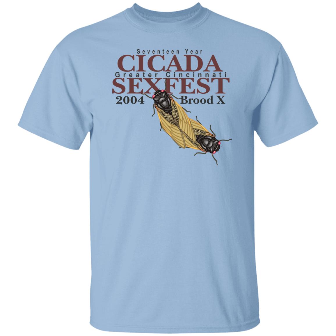 Seventeen Year Cicada Greater Cincinnati Sexfest Shirt Paul Barvincak Cicada Sexfest 2004 Shirt Hoodie Sweatshirt - Teechipus