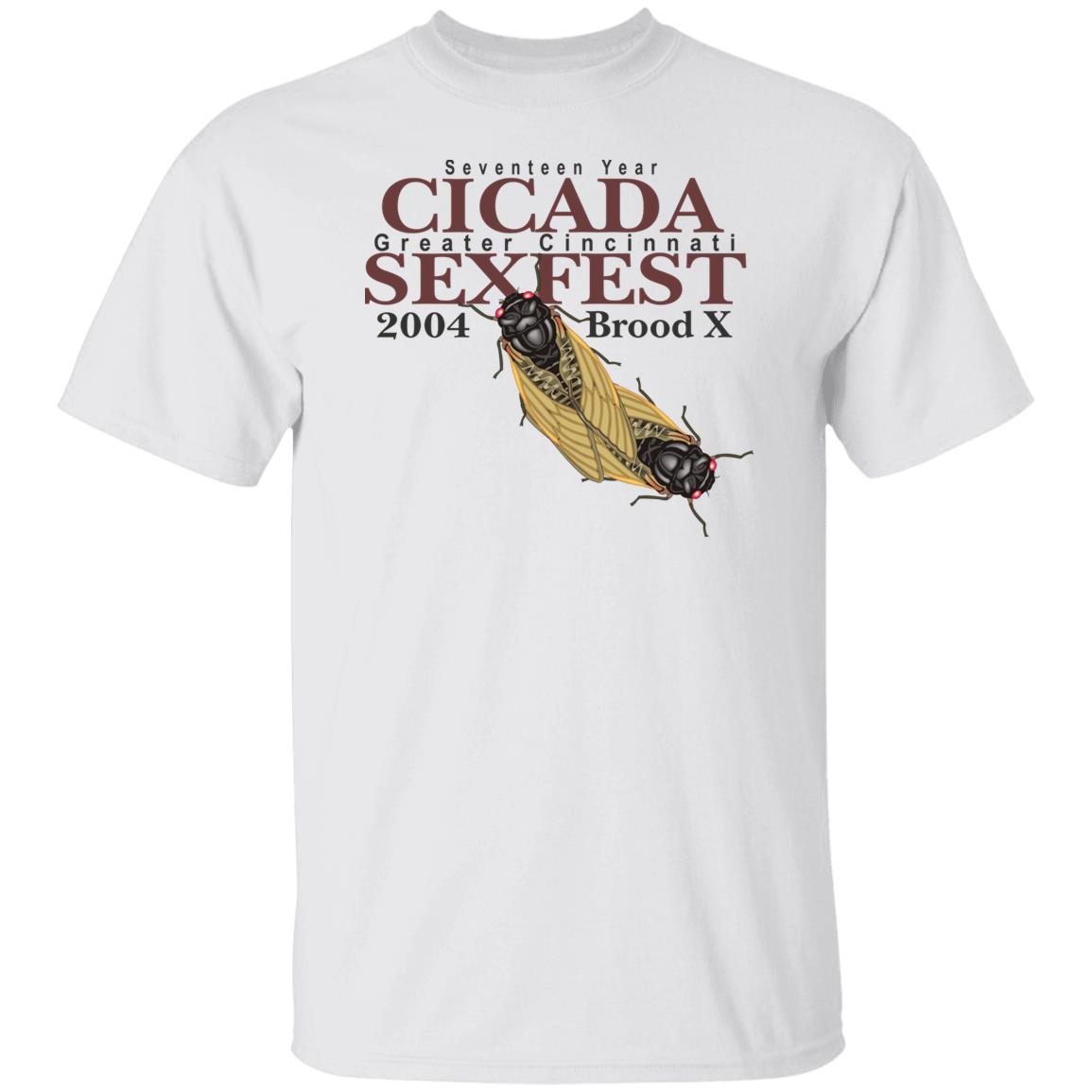 Seventeen Year Cicada Greater Cincinnati Sexfest Shirt Paul Barvincak Cicada Sexfest 2004 Shirt Hoodie Sweatshirt - Teechipus