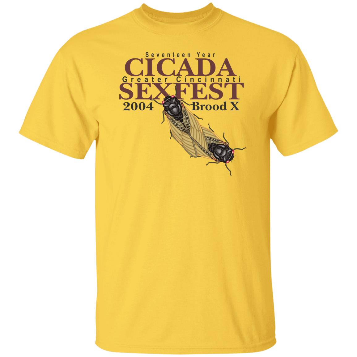 Seventeen Year Cicada Greater Cincinnati Sexfest Shirt Paul Barvincak Cicada Sexfest 2004 Shirt Hoodie Sweatshirt - Teechipus