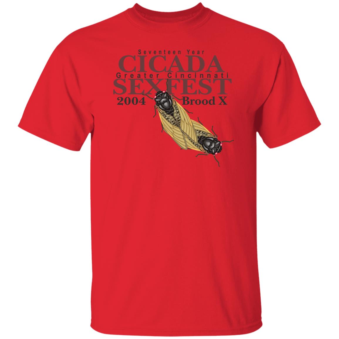 Seventeen Year Cicada Greater Cincinnati Sexfest Shirt Paul Barvincak Cicada Sexfest 2004 Shirt Hoodie Sweatshirt - Teechipus