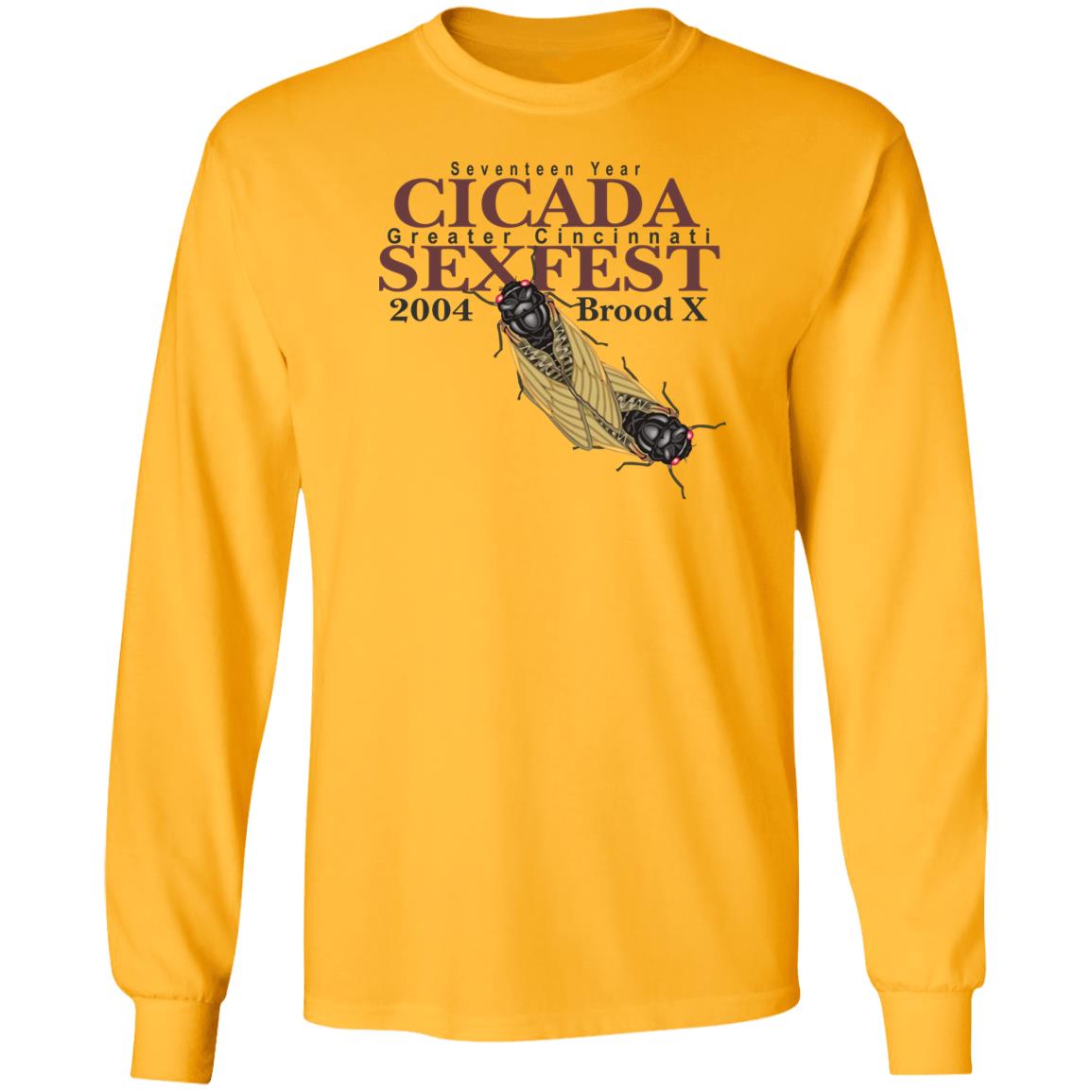 Seventeen Year Cicada Greater Cincinnati Sexfest Shirt Paul Barvincak Cicada Sexfest 2004 Shirt Hoodie Sweatshirt - Teechipus