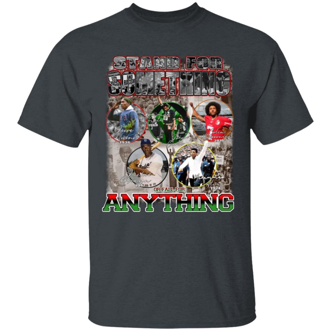 Stand For Something Shirt Jackie Robinson Day Tyrese Haliburton Stand For Something Shirt Hoodie Sweatshirt - Teechipus