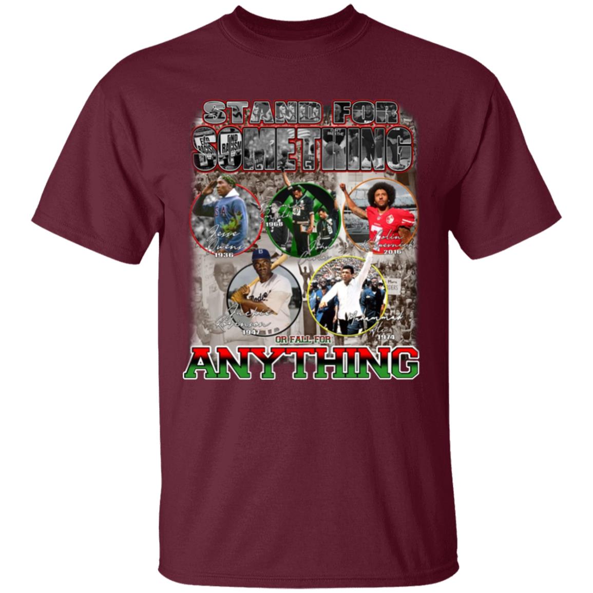 Stand For Something Shirt Jackie Robinson Day Tyrese Haliburton Stand For Something Shirt Hoodie Sweatshirt - Teechipus