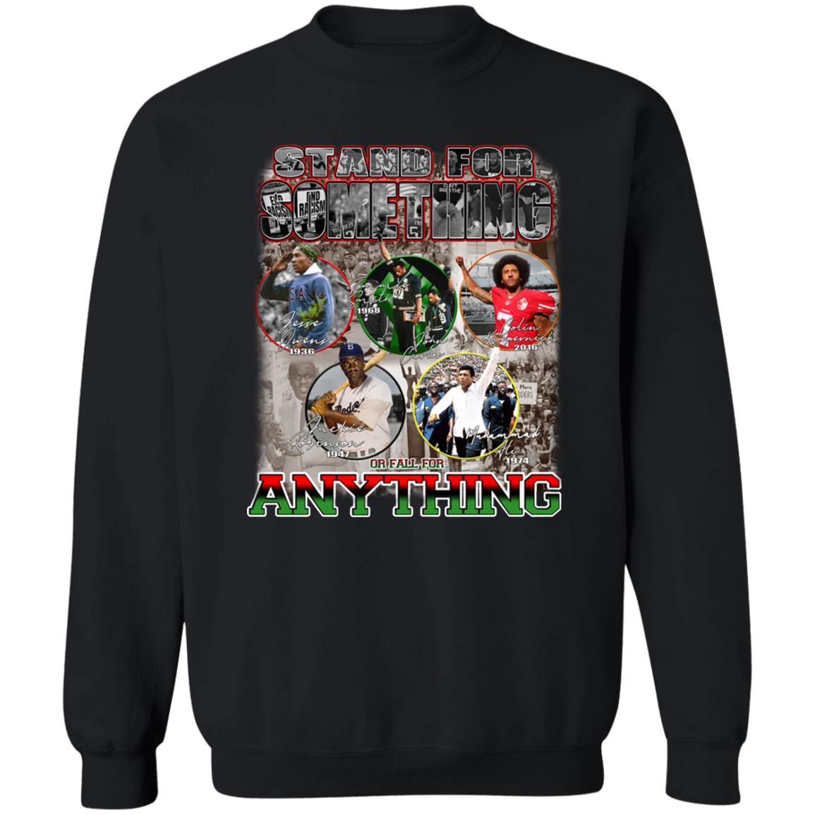 Stand For Something Shirt Jackie Robinson Day Tyrese Haliburton Stand For Something Shirt Hoodie Sweatshirt - Teechipus