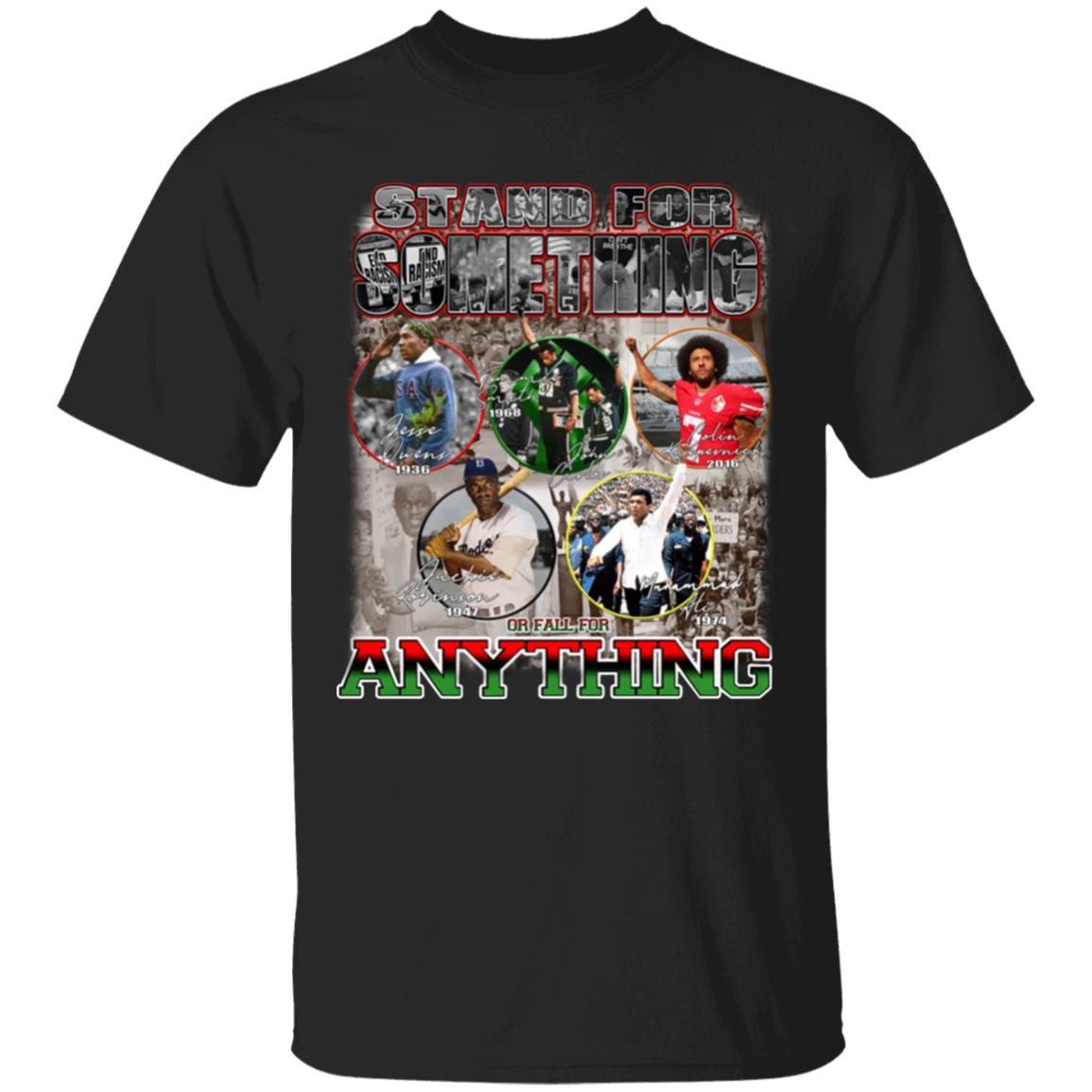 Stand For Something Shirt Jackie Robinson Day Tyrese Haliburton Stand For Something Shirt Hoodie Sweatshirt - Teechipus