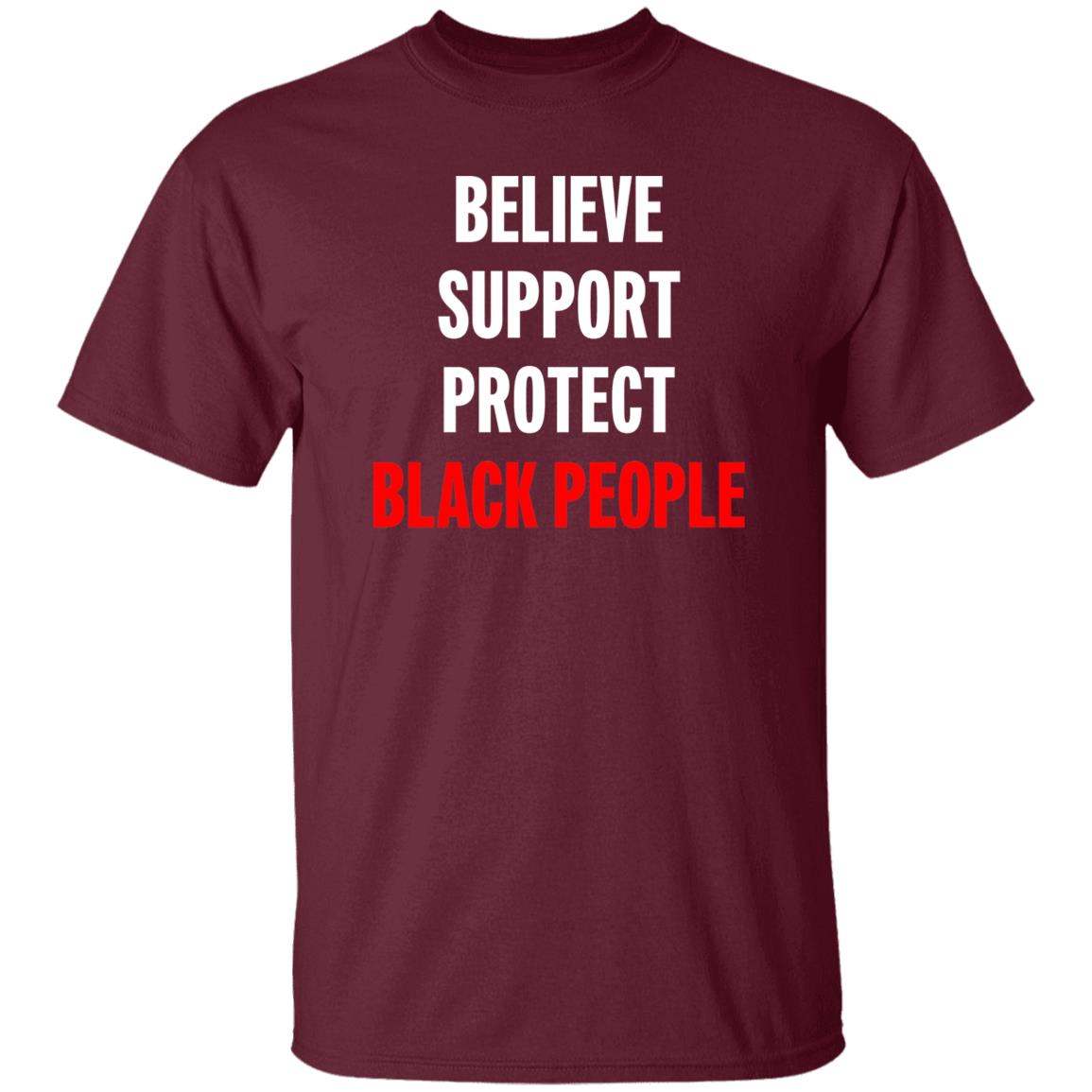Chicago Red Stars Believe Support Protect Black People Shirt Hoodie Sweatshirt - Teechipus