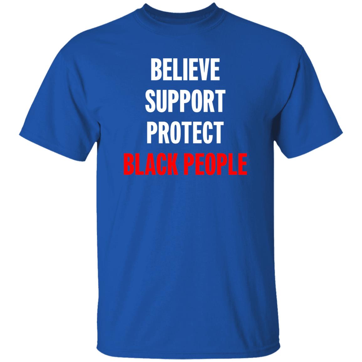 Chicago Red Stars Believe Support Protect Black People Shirt Hoodie Sweatshirt - Teechipus