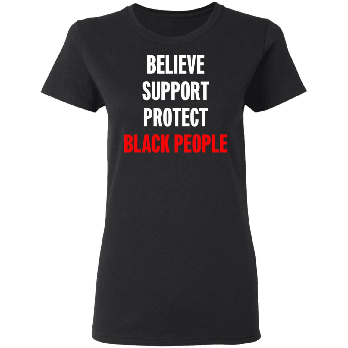 Chicago Red Stars Believe Support Protect Black People Shirt Hoodie Sweatshirt - Teechipus