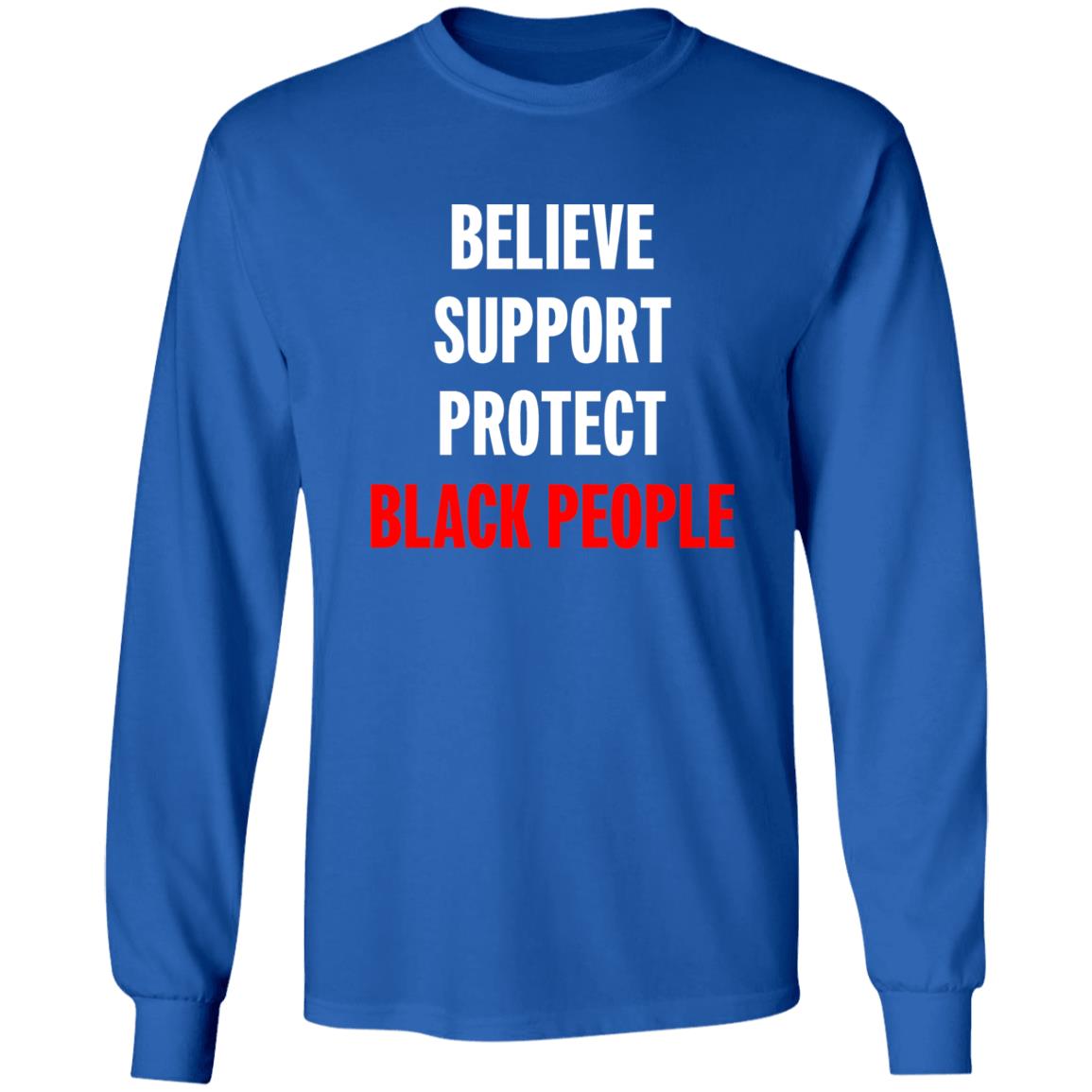 Chicago Red Stars Believe Support Protect Black People Shirt Hoodie Sweatshirt - Teechipus