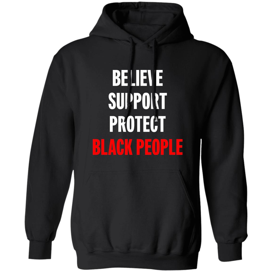 Chicago Red Stars Believe Support Protect Black People Shirt Hoodie Sweatshirt - Teechipus