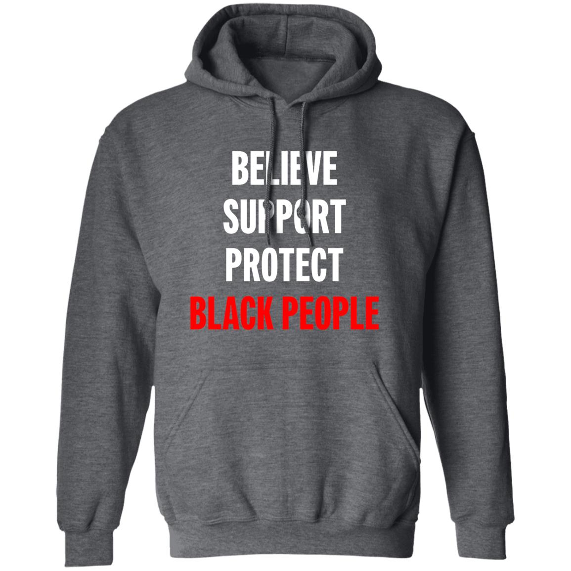Chicago Red Stars Believe Support Protect Black People Shirt Hoodie Sweatshirt - Teechipus