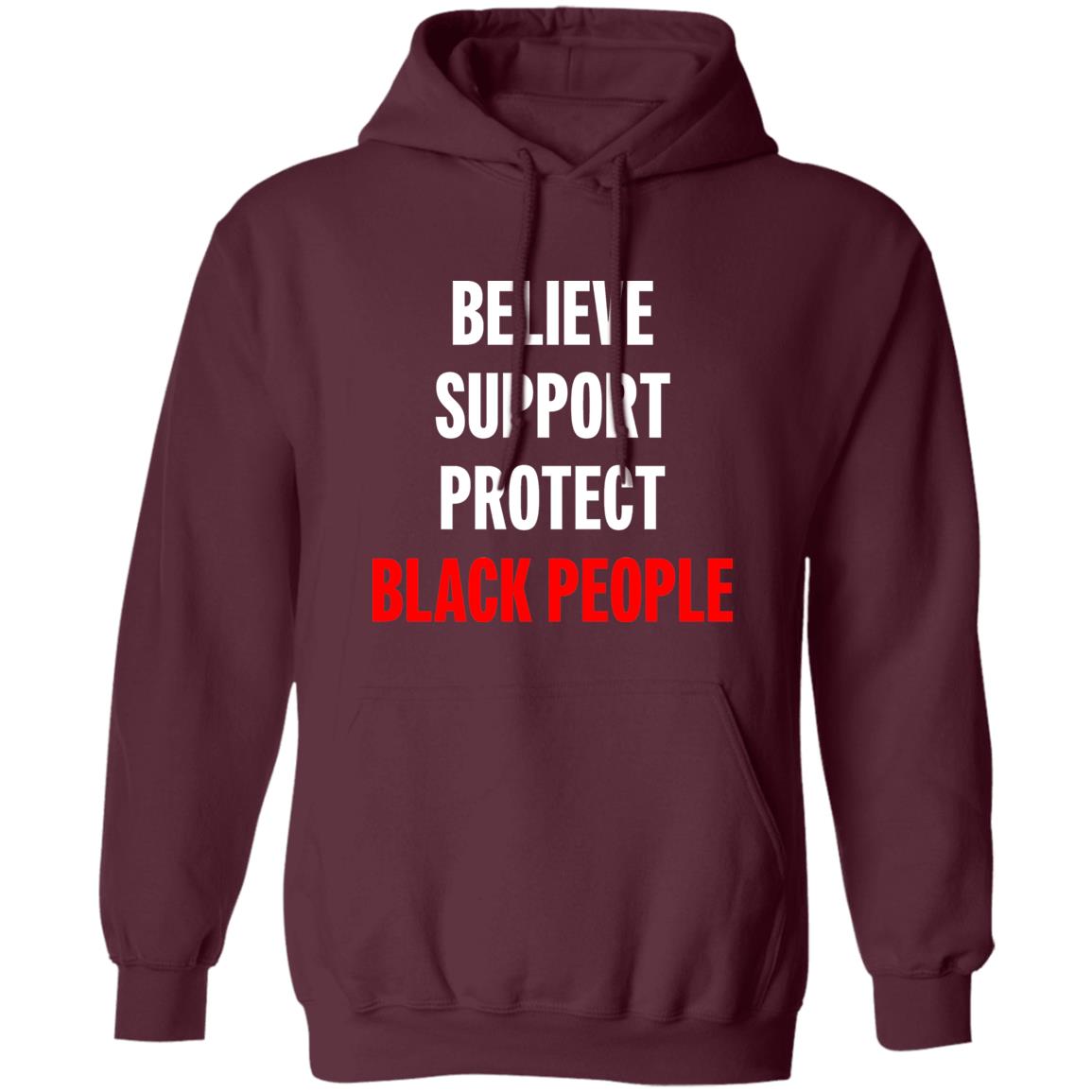 Chicago Red Stars Believe Support Protect Black People Shirt Hoodie Sweatshirt - Teechipus