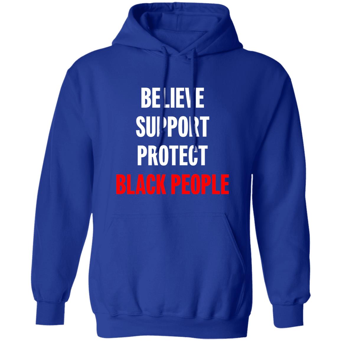 Chicago Red Stars Believe Support Protect Black People Shirt Hoodie Sweatshirt - Teechipus