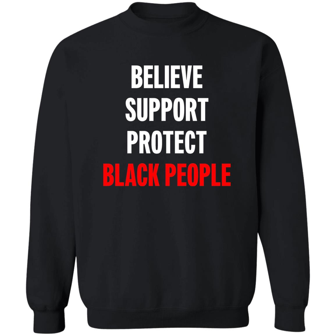 Chicago Red Stars Believe Support Protect Black People Shirt Hoodie Sweatshirt - Teechipus