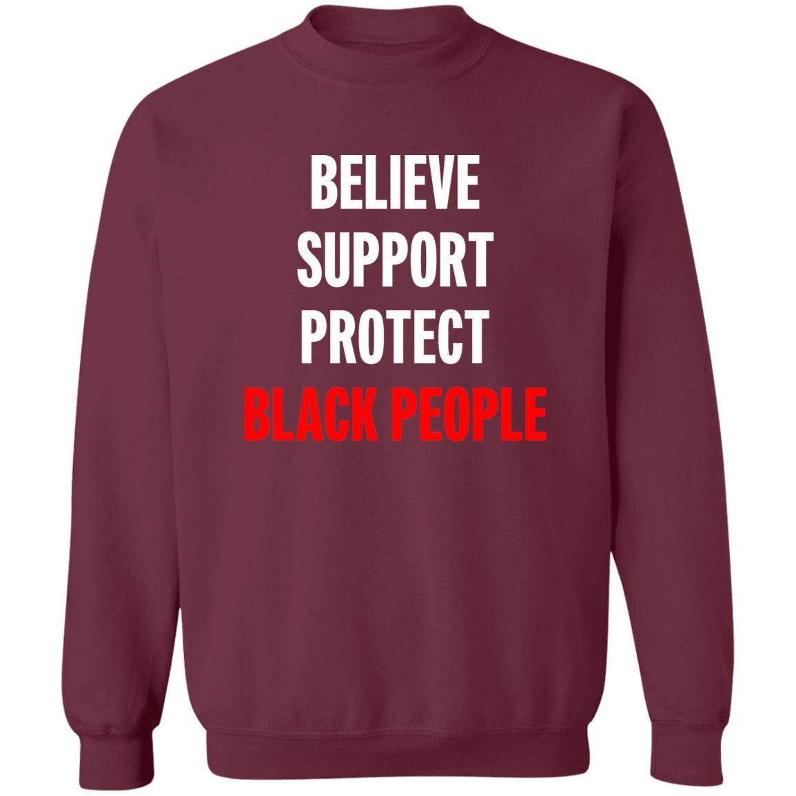 Chicago Red Stars Believe Support Protect Black People Shirt Hoodie Sweatshirt - Teechipus