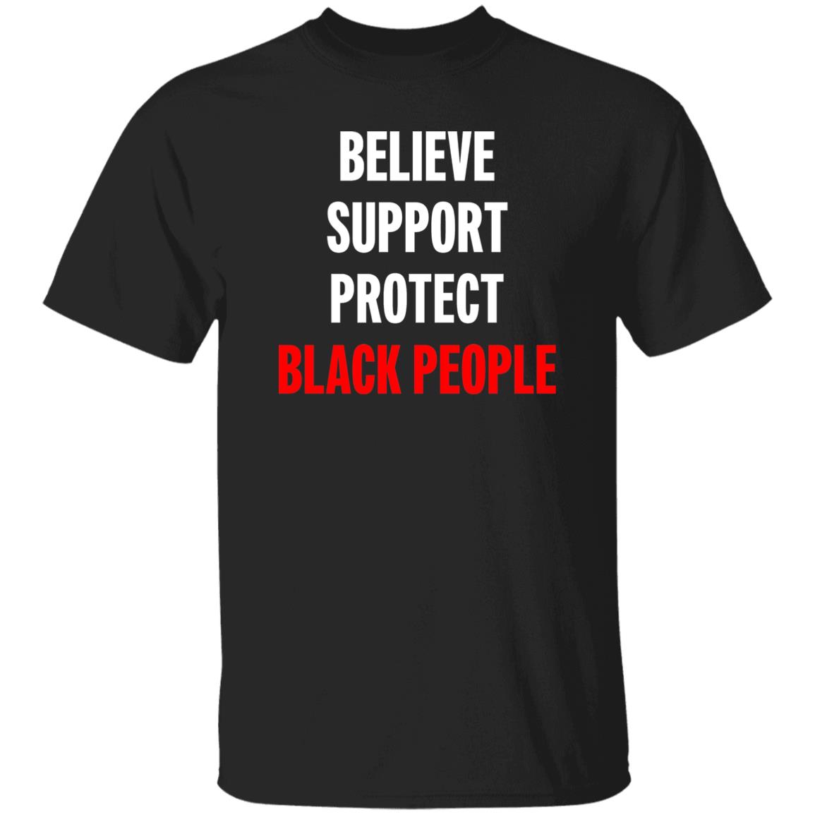 Chicago Red Stars Believe Support Protect Black People Shirt Hoodie Sweatshirt - Teechipus