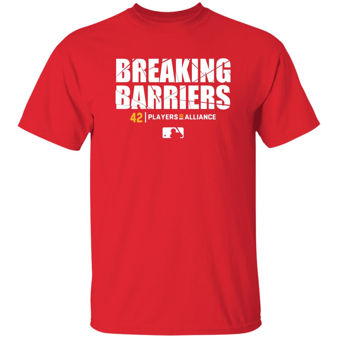 Baseball Breaking Barriers 42 Players Alliance Shirt Baltimore Orioles Vladimir Guerrero Jr Breaking Barriers Shirt Hoodie Sweatshirt - Teechipus