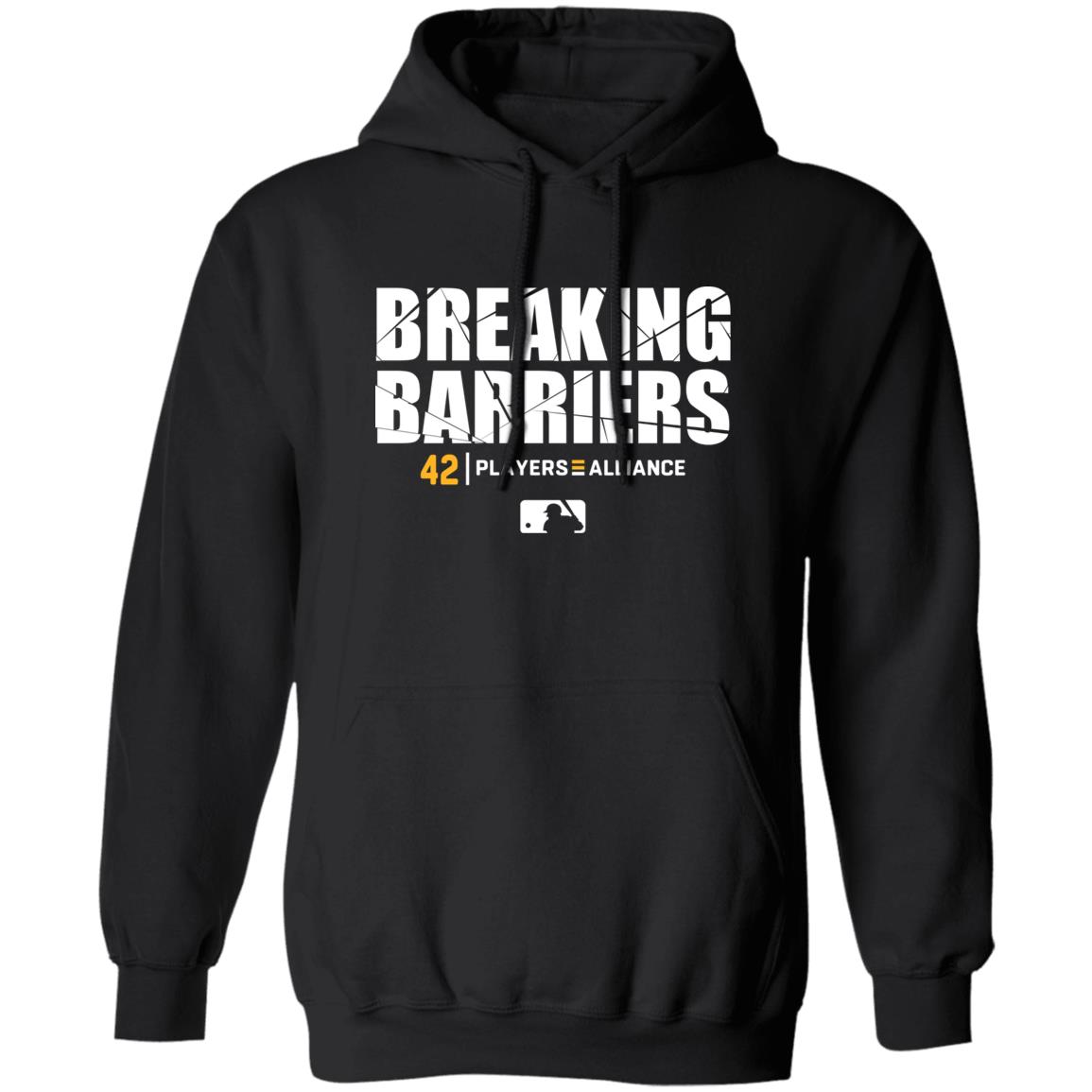 Baseball Breaking Barriers 42 Players Alliance Shirt Baltimore Orioles Vladimir Guerrero Jr Breaking Barriers Shirt Hoodie Sweatshirt - Teechipus