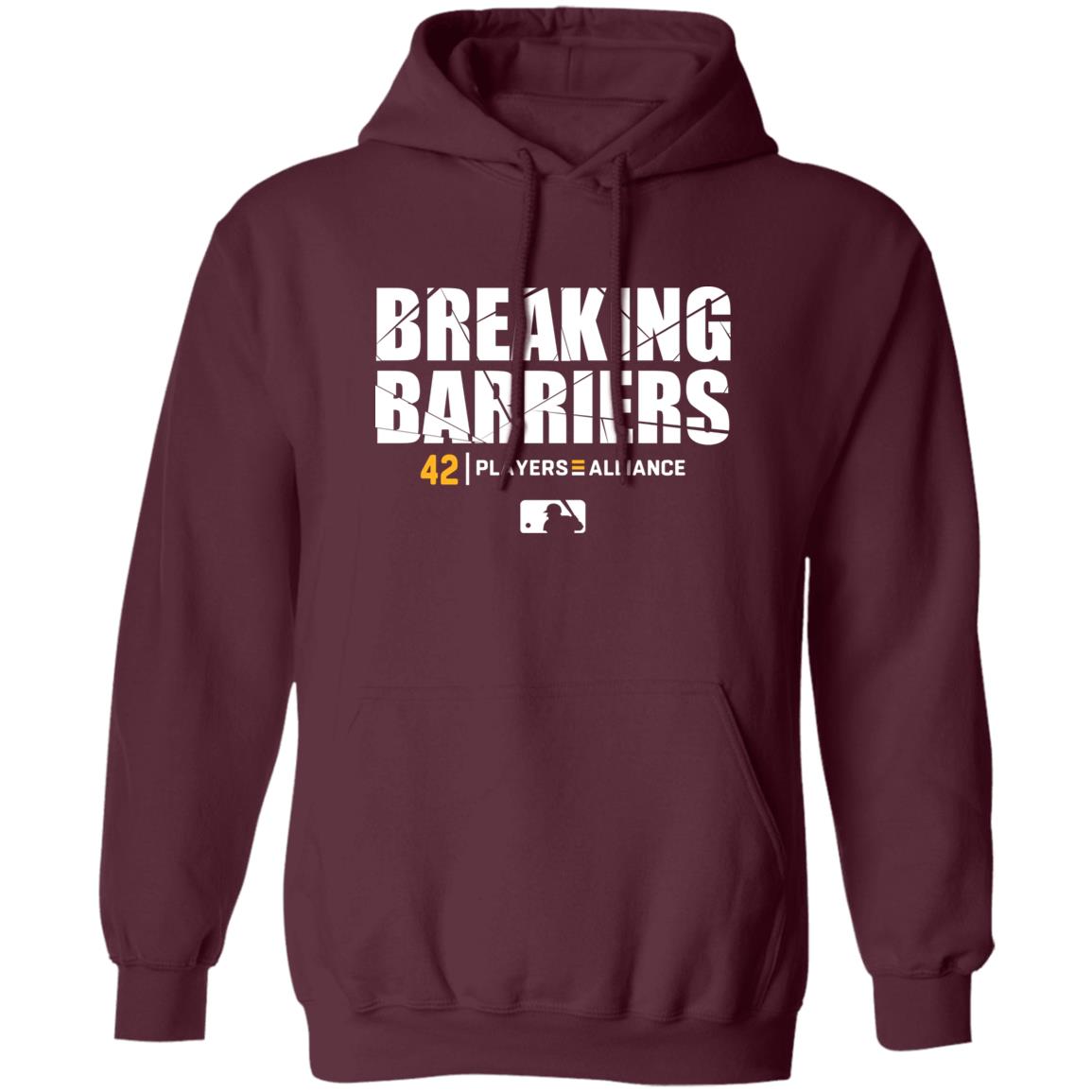 Baseball Breaking Barriers 42 Players Alliance Shirt Baltimore Orioles Vladimir Guerrero Jr Breaking Barriers Shirt Hoodie Sweatshirt - Teechipus