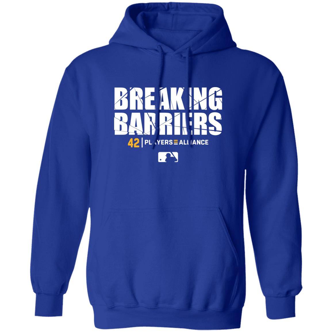 Baseball Breaking Barriers 42 Players Alliance Shirt Baltimore Orioles Vladimir Guerrero Jr Breaking Barriers Shirt Hoodie Sweatshirt - Teechipus