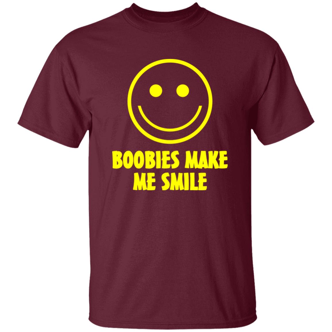 Boobies Make Me Smile Shirt Glory Days Fine Goods Boobies Make Me Smile Shirt Hoodie Sweatshirt - Teechipus