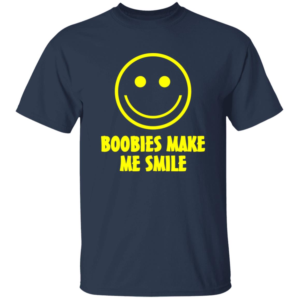 Boobies Make Me Smile Shirt Glory Days Fine Goods Boobies Make Me Smile Shirt Hoodie Sweatshirt - Teechipus
