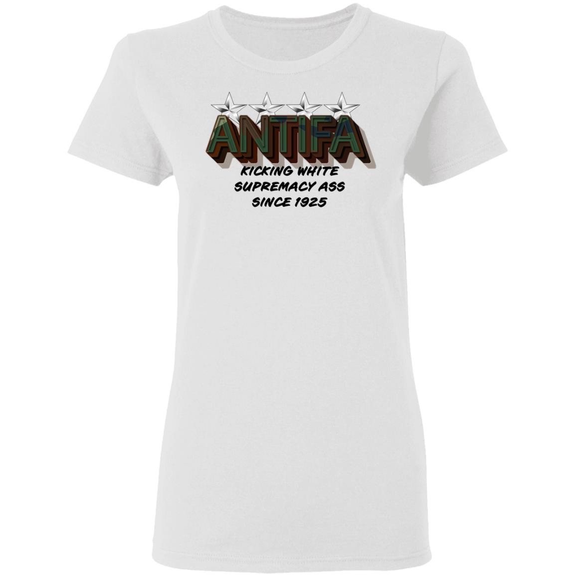 Ordinary1world Antifa Kicking White Supermacy Ass Since 1925 Shirt Double Espresso Shirt And Gear Company Shop Hoodie Sweatshirt - Teechipus