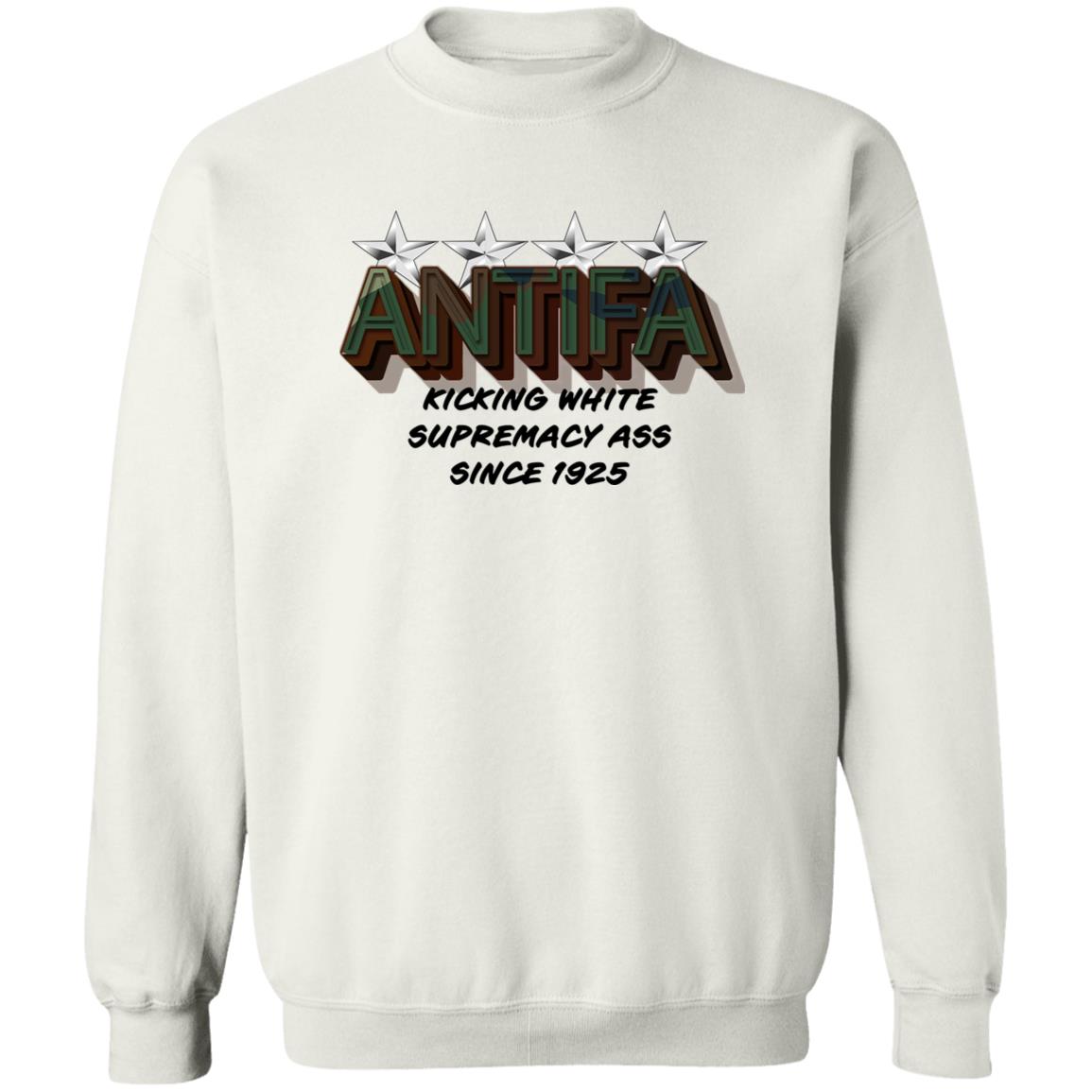Ordinary1world Antifa Kicking White Supermacy Ass Since 1925 Shirt Double Espresso Shirt And Gear Company Shop Hoodie Sweatshirt - Teechipus