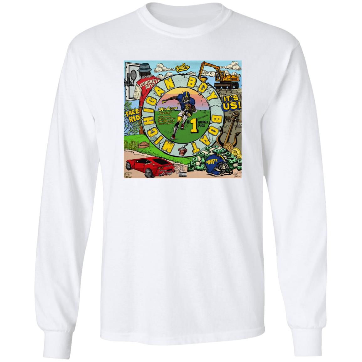 Michigan Boy Boat Shirt Lil Yachty Michigan Boy Boat Shirt Hoodie Sweatshirt - Teechipus