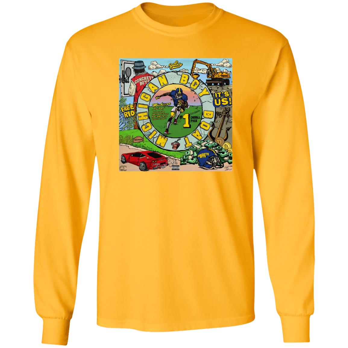 Michigan Boy Boat Shirt Lil Yachty Michigan Boy Boat Shirt Hoodie Sweatshirt - Teechipus