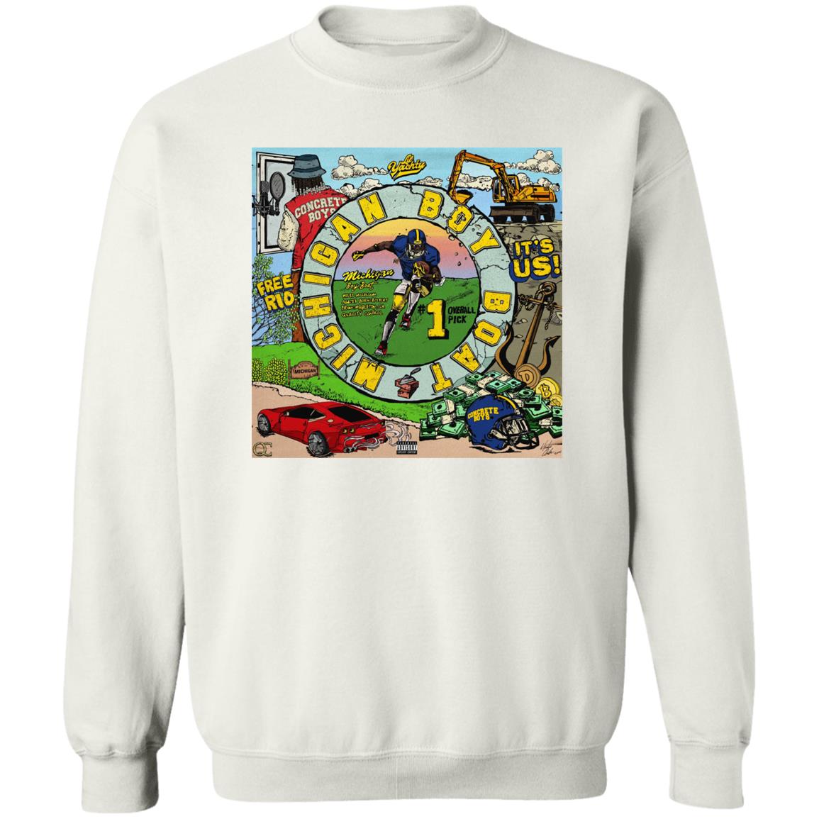 Michigan Boy Boat Shirt Lil Yachty Michigan Boy Boat Shirt Hoodie Sweatshirt - Teechipus