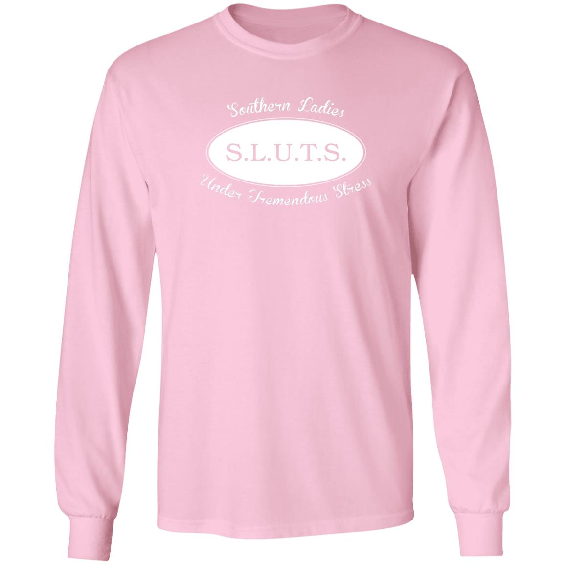 S L U T S Southern Ladies Under Tremendous Stress Shirt Mithraonlus Shop Hoodie Sweatshirt - Teechipus