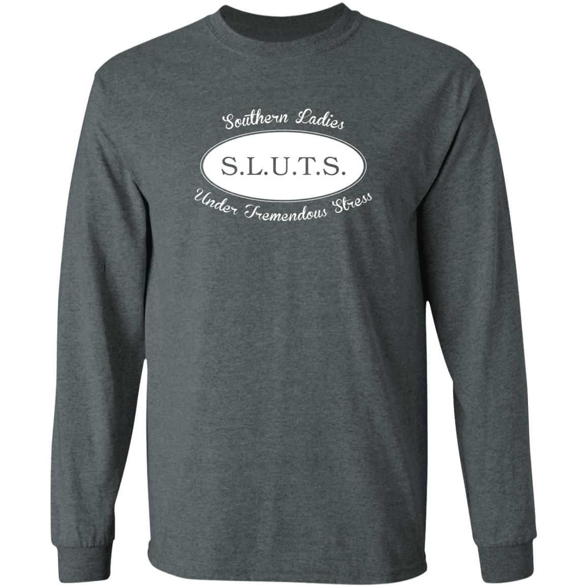 S L U T S Southern Ladies Under Tremendous Stress Shirt Mithraonlus Shop Hoodie Sweatshirt - Teechipus