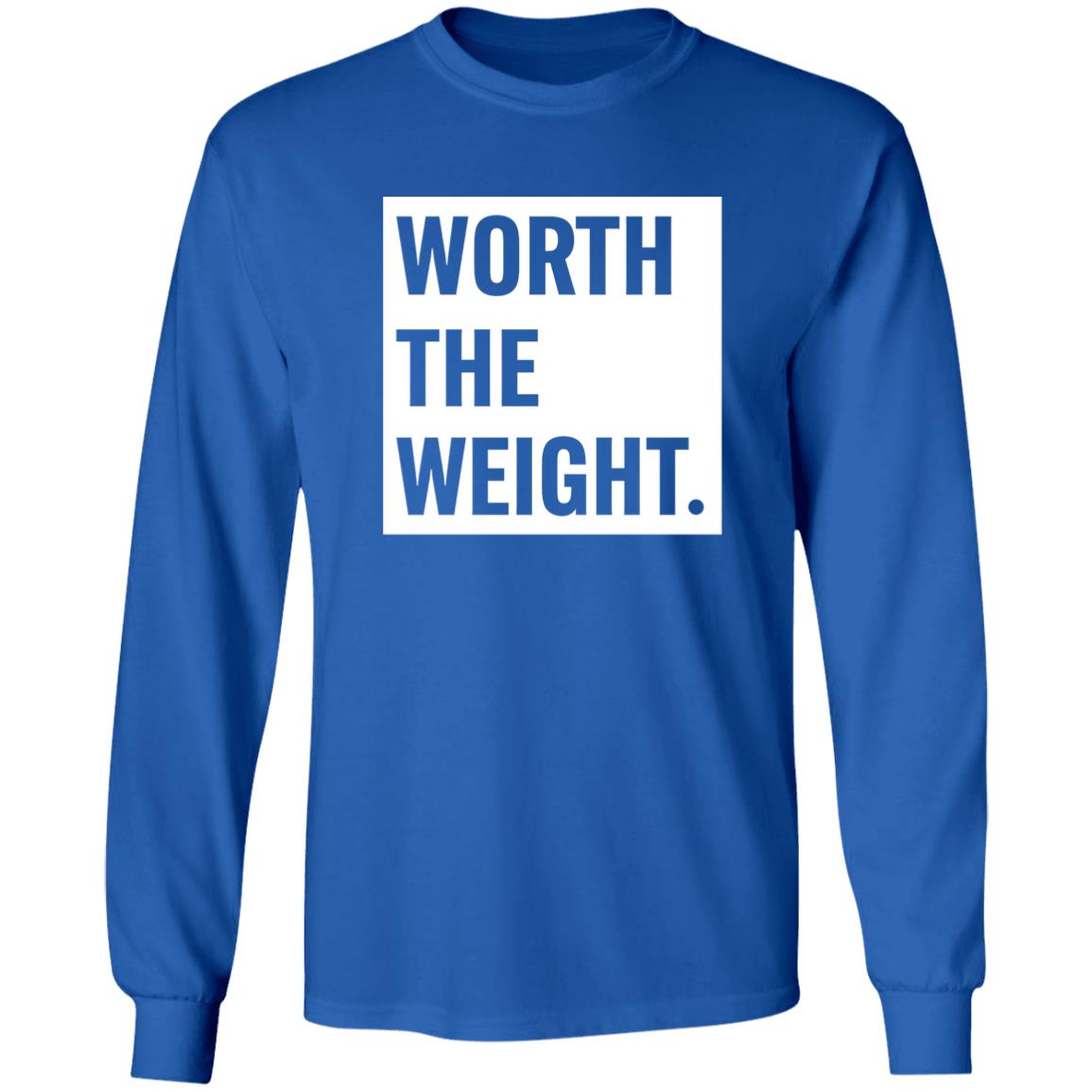 Worth The Weight Shirt Biggirlseason365 Shop Worth The Weight Shirt Hoodie Sweatshirt - Teechipus