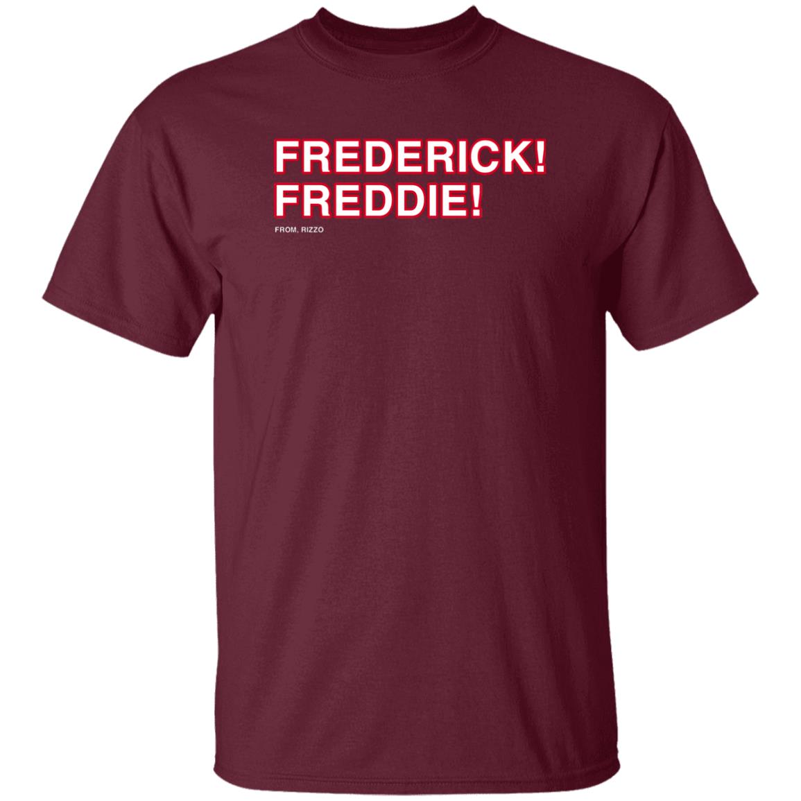 Frederick Freddie From Rizzo Shirt Chicago Cubs Anthony Rizzo Frederick Freddie Shirt Hoodie Sweatshirt - Teechipus