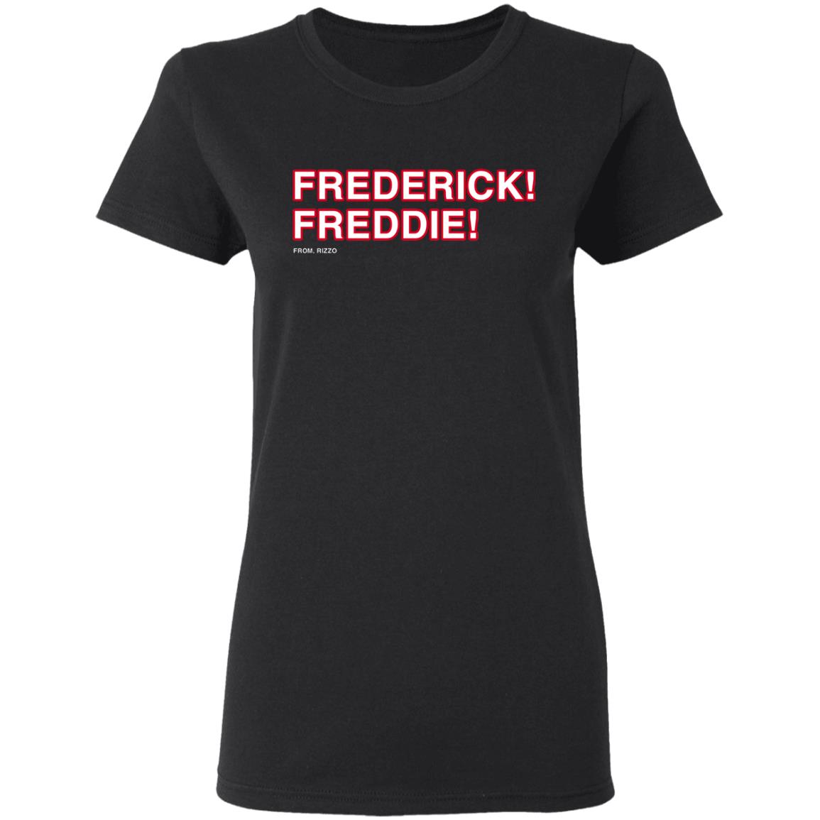 Frederick Freddie From Rizzo Shirt Chicago Cubs Anthony Rizzo Frederick Freddie Shirt Hoodie Sweatshirt - Teechipus