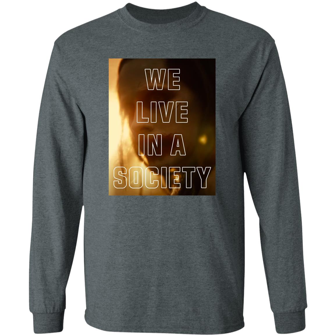 Joker We Live In A Society T Shirt Jared Leto We Live In A Society Shirt Hoodie Sweatshirt - Teechipus