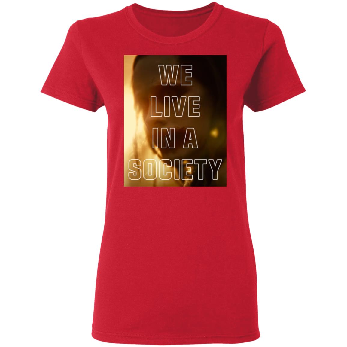 Joker We Live In A Society T Shirt Jared Leto We Live In A Society Shirt Hoodie Sweatshirt - Teechipus