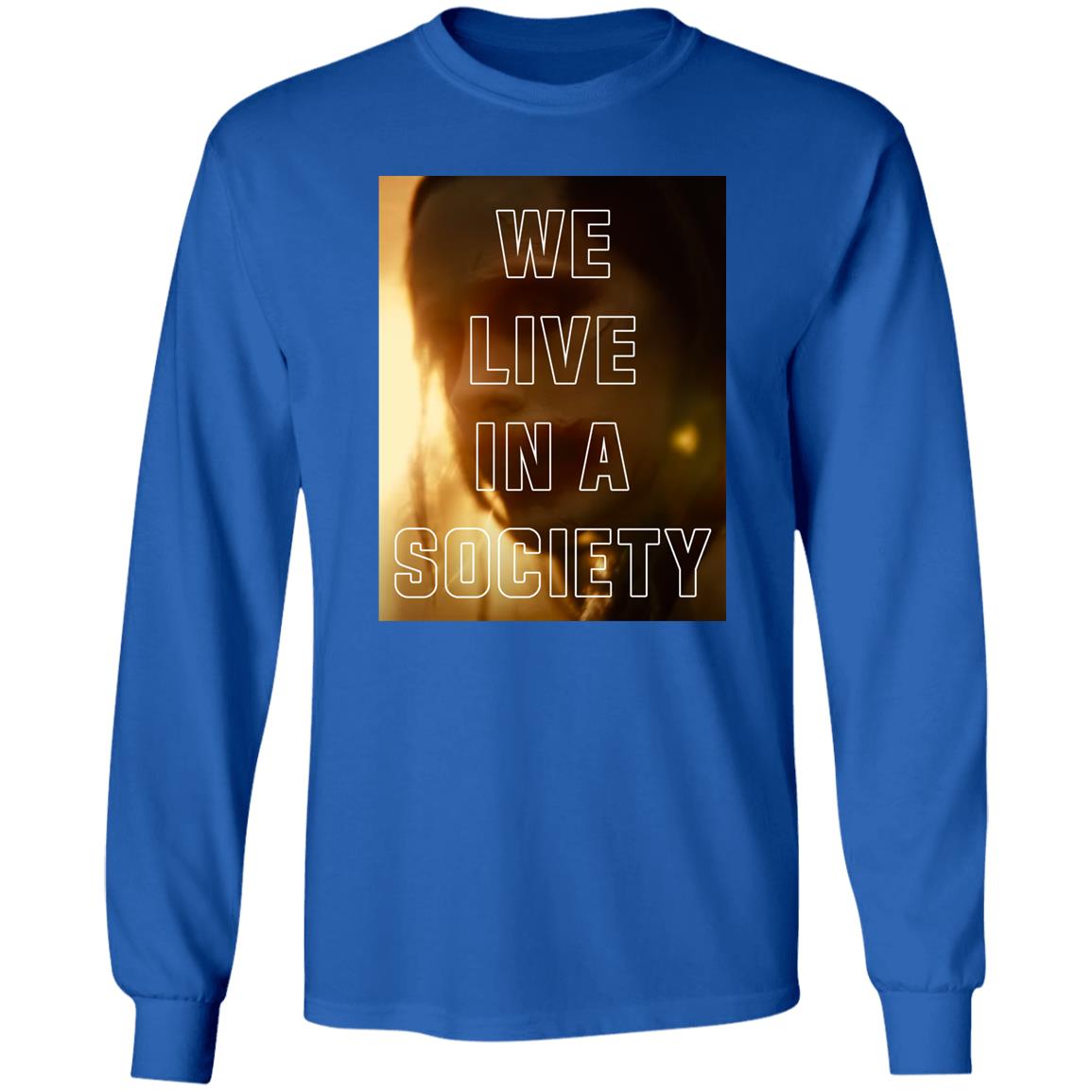 Joker We Live In A Society T Shirt Jared Leto We Live In A Society Shirt Hoodie Sweatshirt - Teechipus