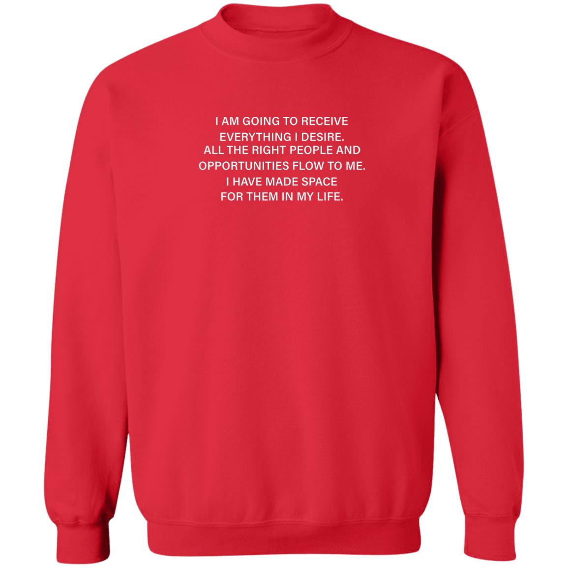 Halle Bailey I Am Going To Receive Everything I Desire Hoodie We're Not Really Strangers Merch Affirmations Hoodie Shirt - Teechipus