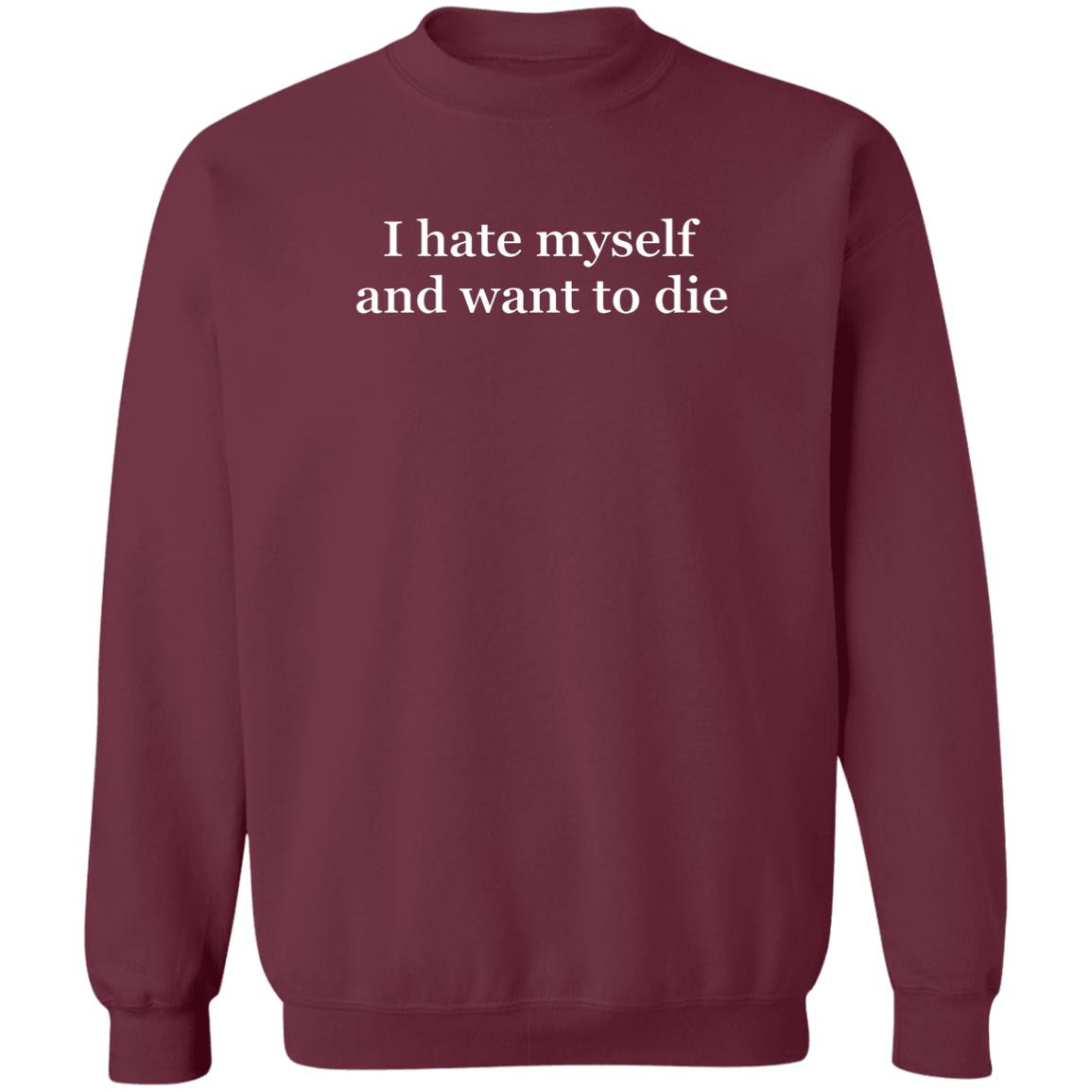 Jake Webber I Hate Myself And Want To Die Shirt Hoodie sweatshirt - Teechipus