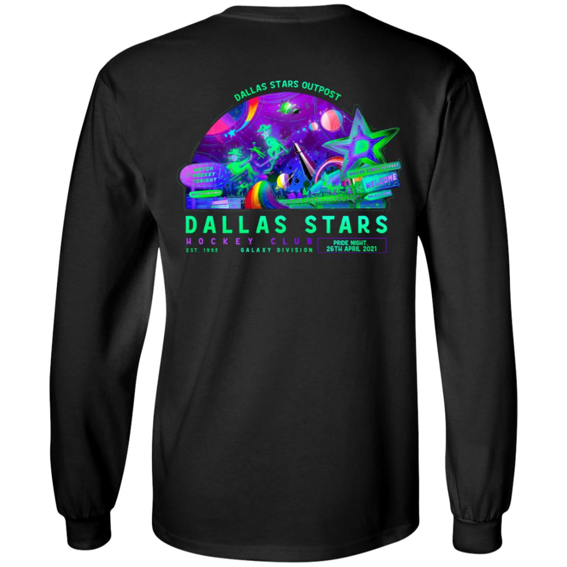 Dallas Stars Foundation Pride Night Shirt Hoodie Sweatshirt - Teechipus