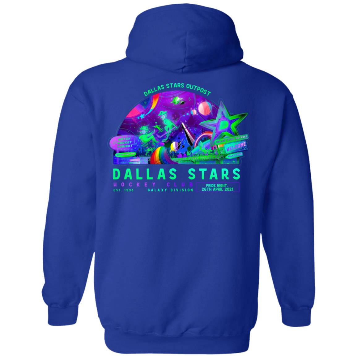 Dallas Stars Foundation Pride Night Shirt Hoodie Sweatshirt - Teechipus
