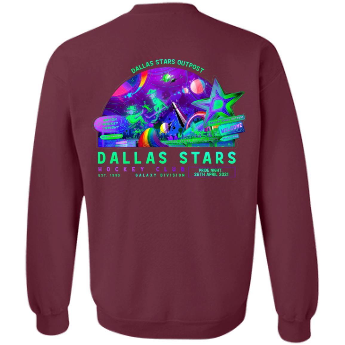 Dallas Stars Foundation Pride Night Shirt Hoodie Sweatshirt - Teechipus