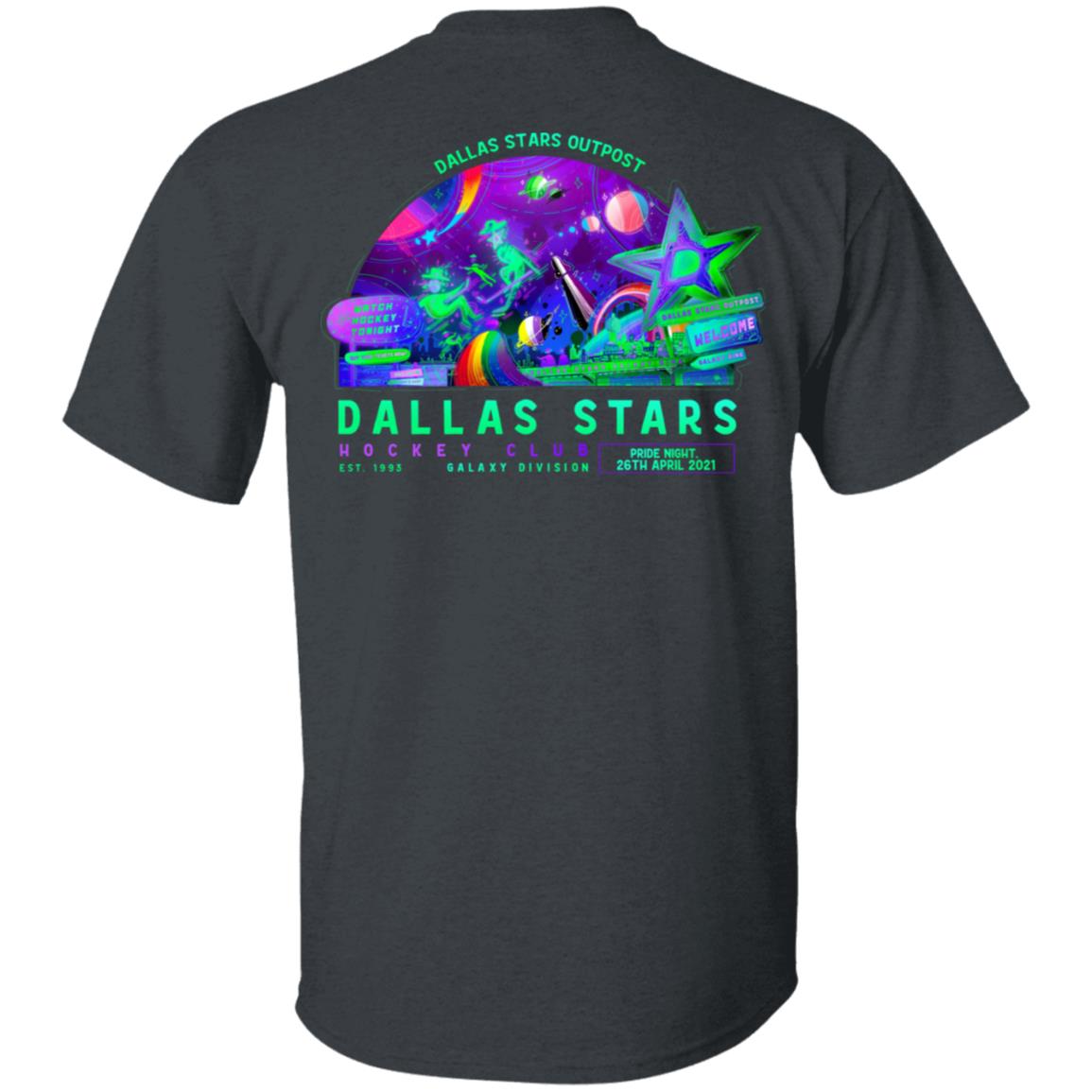 Dallas Stars Foundation Pride Night Shirt Hoodie Sweatshirt - Teechipus