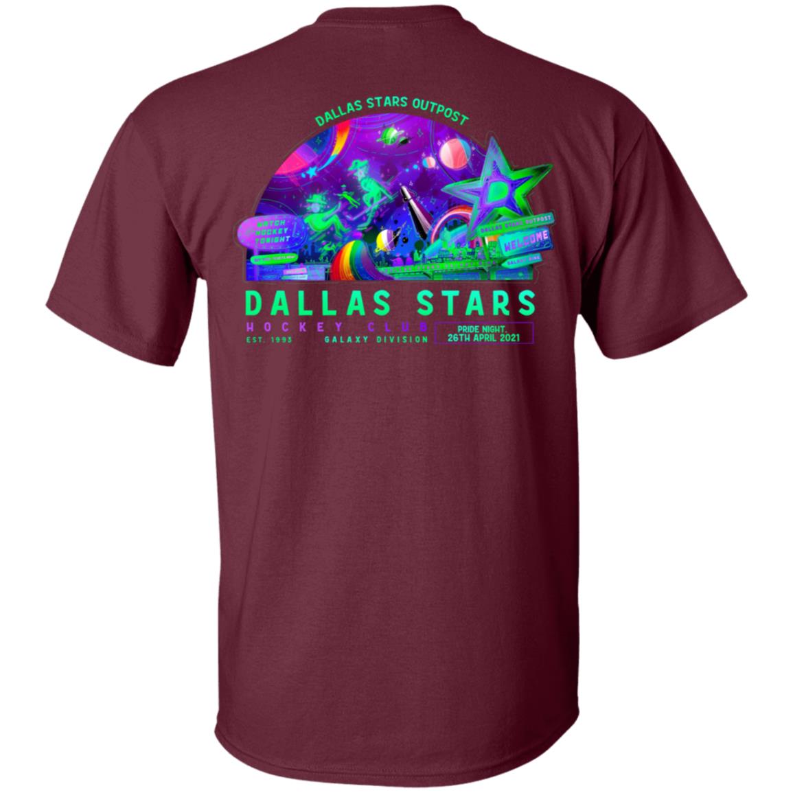Dallas Stars Foundation Pride Night Shirt Hoodie Sweatshirt - Teechipus