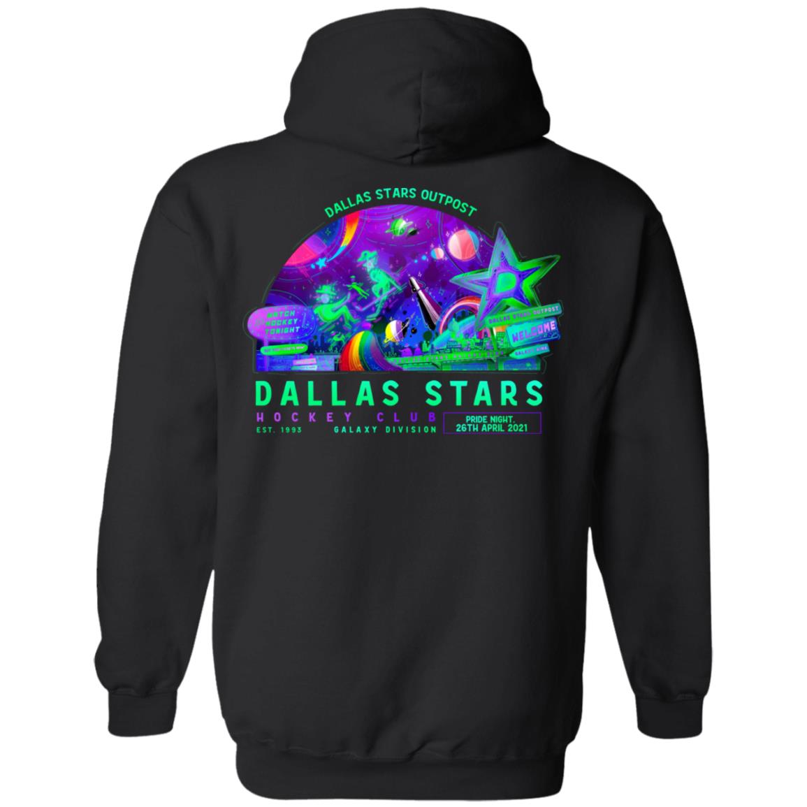 Dallas Stars Foundation Pride Night Shirt Hoodie Sweatshirt - Teechipus