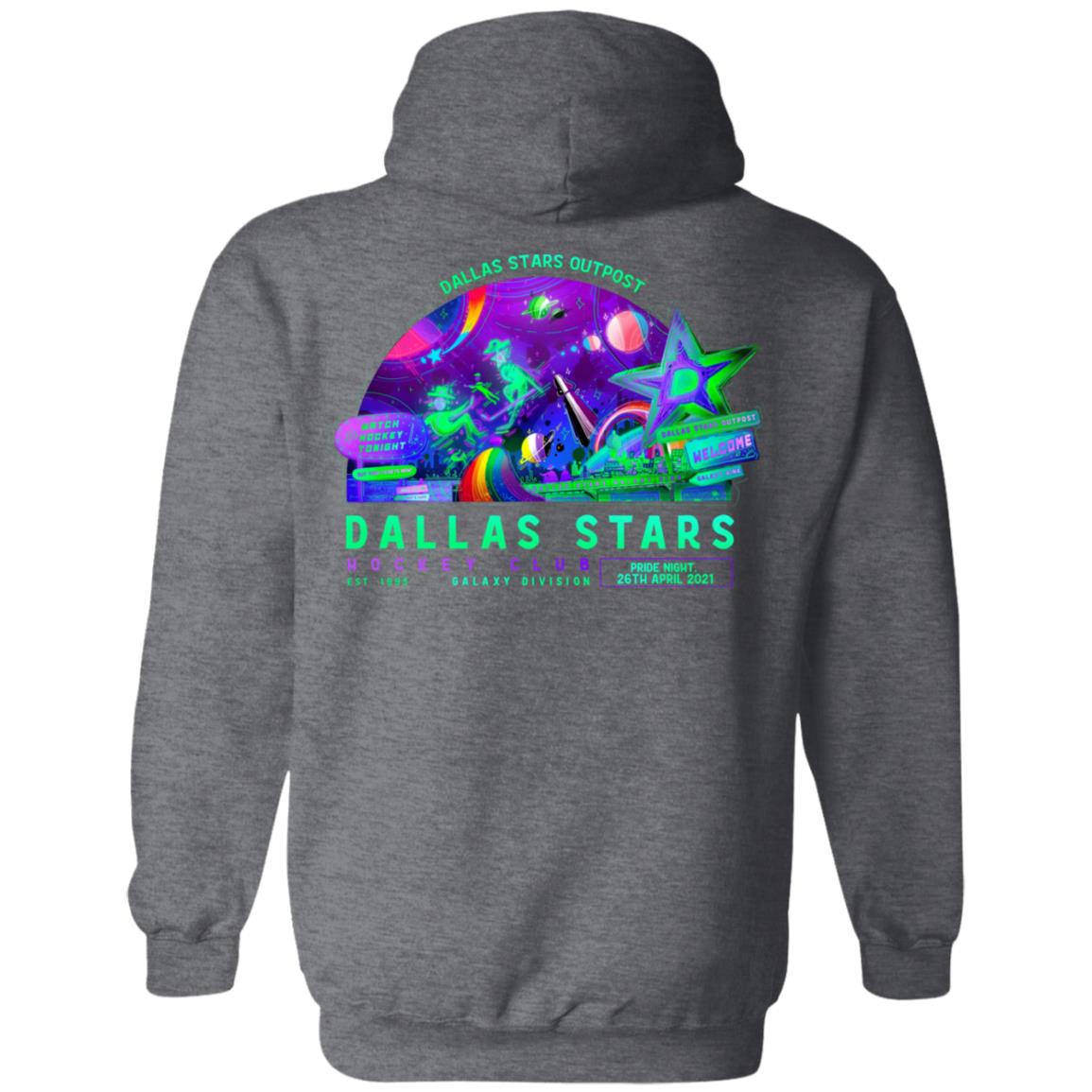 Dallas Stars Foundation Pride Night Shirt Hoodie Sweatshirt - Teechipus
