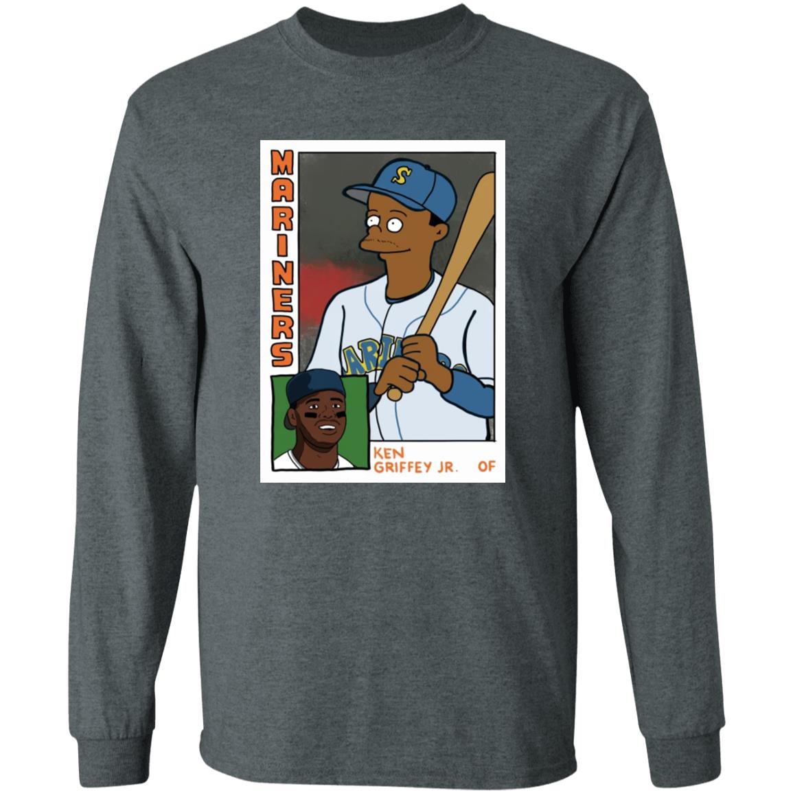 Brandon Walker Mariners Ken Griffey Jr Shirt Hoodie Sweatshirt - Teechipus